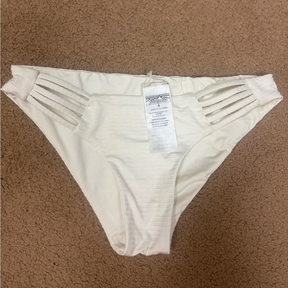 Patagonia White Bikini Bottom